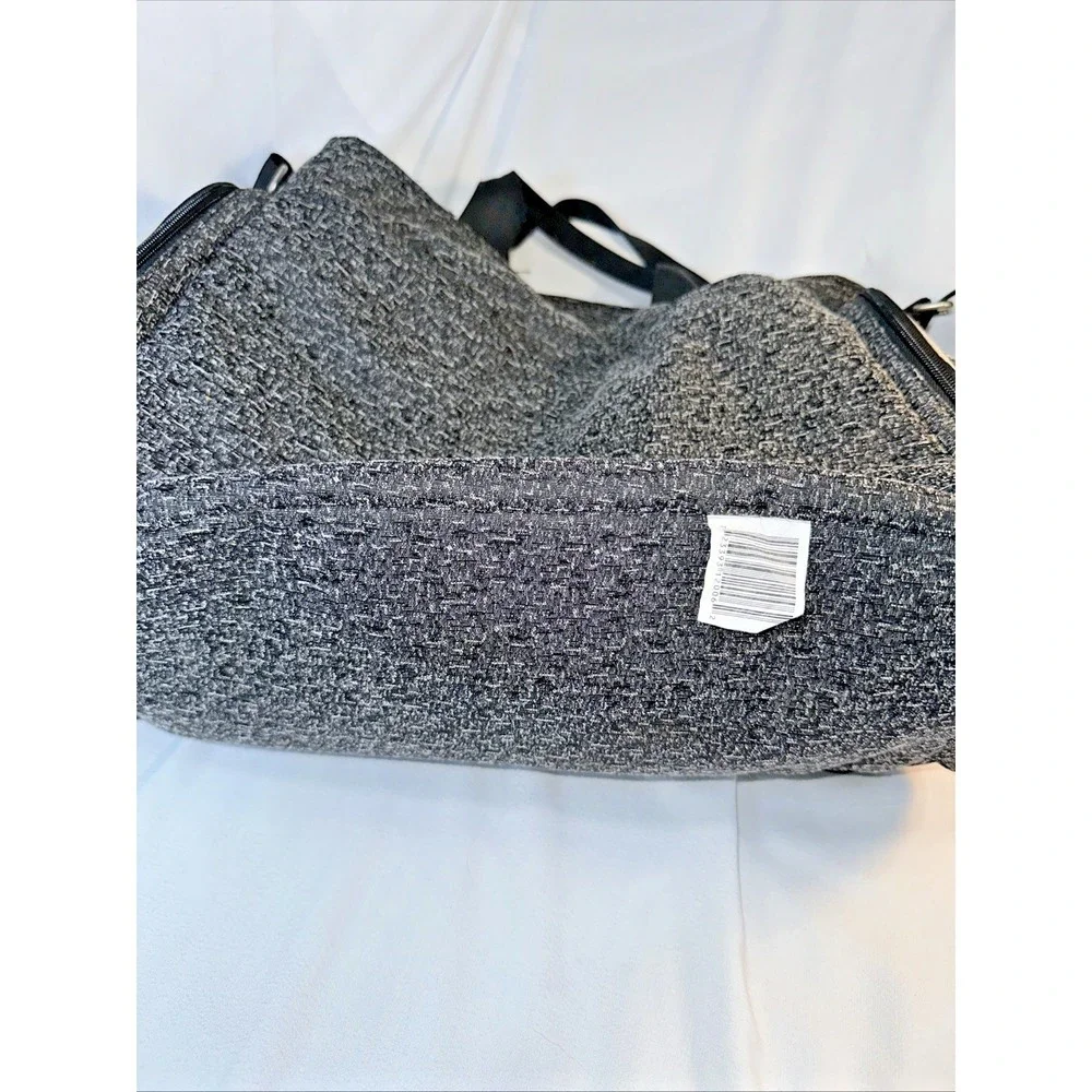 Large Diaper Bag/Fashion Tote CARTER'S Heather Gray/Off-white